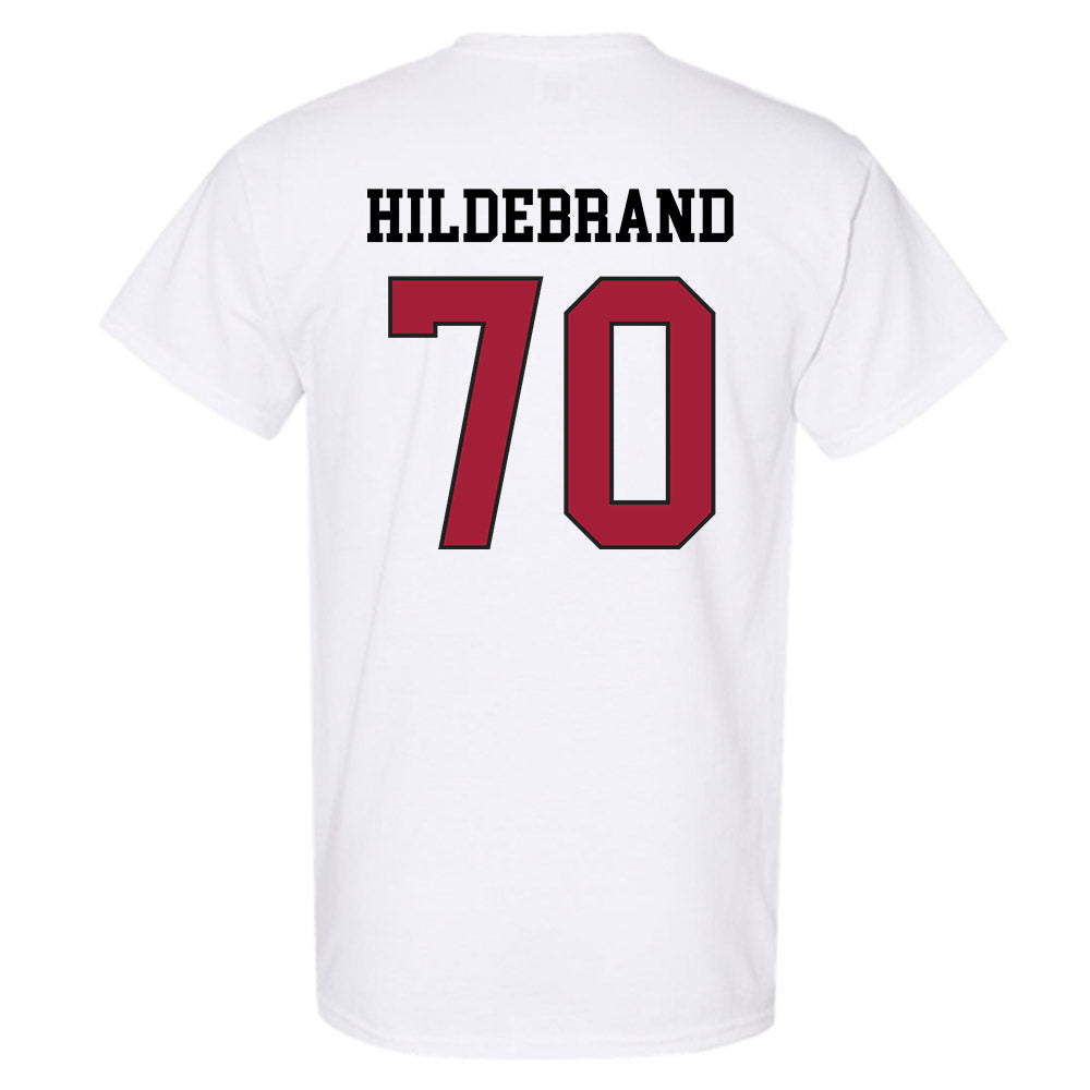 WSU - NCAA Football : Dylan Hildebrand - Sports Shersey T-Shirt-1