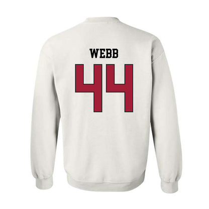 WSU - NCAA Football : Luke Webb - Sports Shersey Crewneck Sweatshirt-1