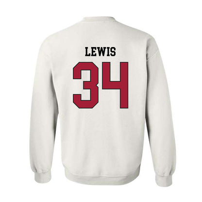 WSU - NCAA Football : Damarjhe Lewis - Sports Shersey Crewneck Sweatshirt-1