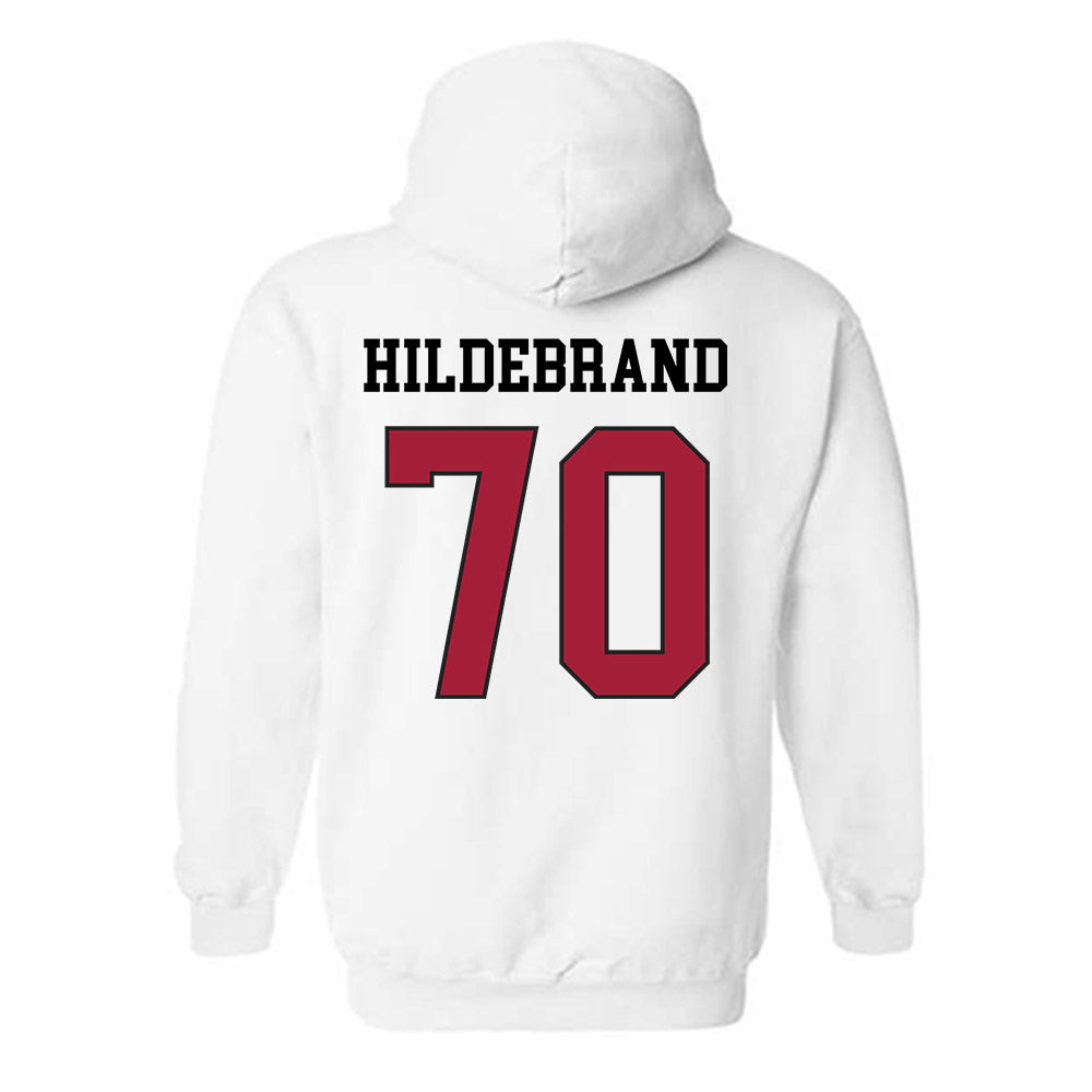 WSU - NCAA Football : Dylan Hildebrand - Sports Shersey Hooded Sweatshirt-1