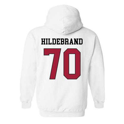 WSU - NCAA Football : Dylan Hildebrand - Sports Shersey Hooded Sweatshirt-1