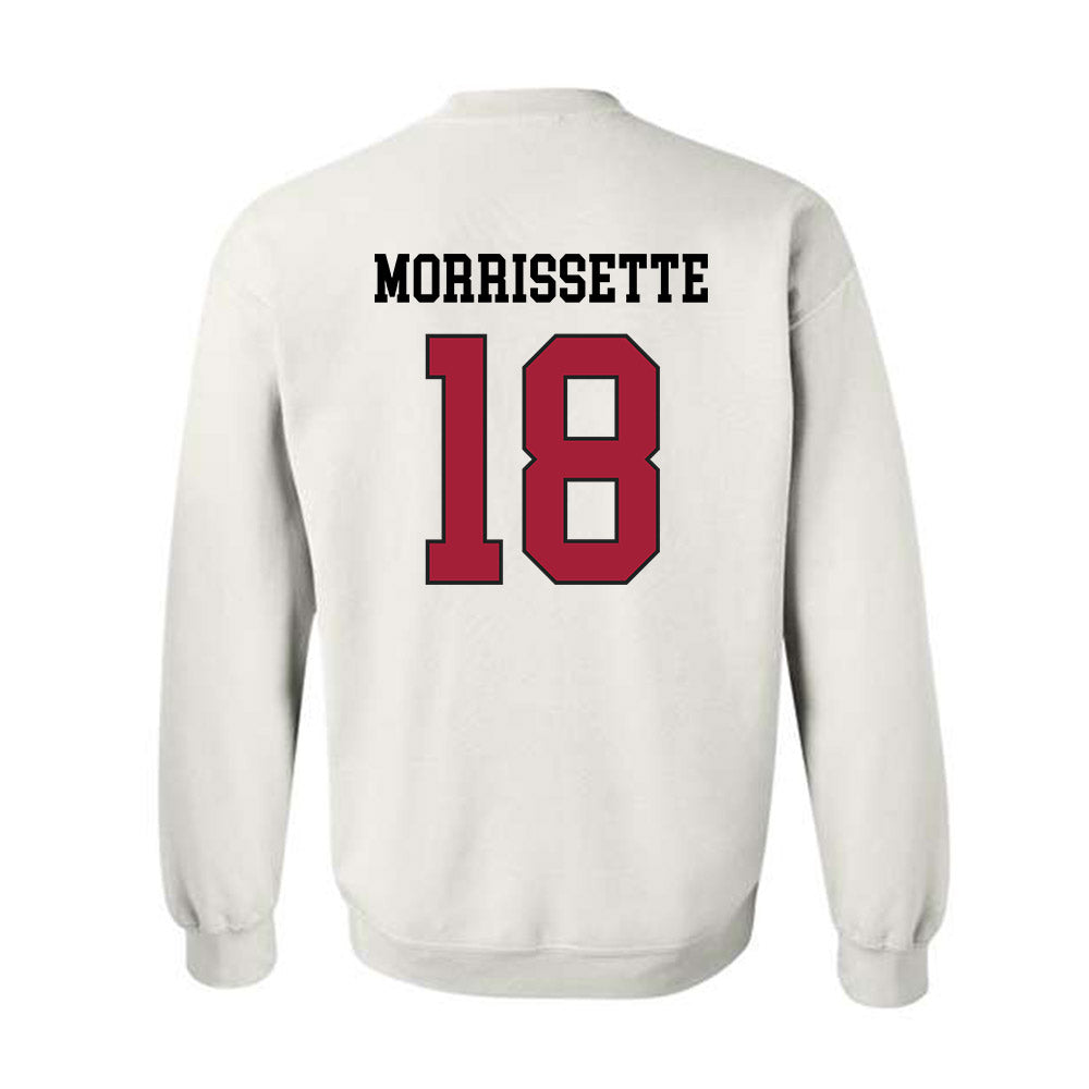 WSU - NCAA Football : Barry Morrissette - Sports Shersey Crewneck Sweatshirt-1