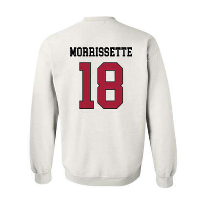 WSU - NCAA Football : Barry Morrissette - Sports Shersey Crewneck Sweatshirt-1