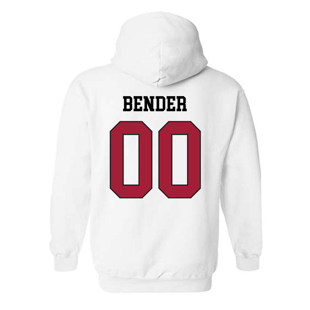 WSU - NCAA Football : Oliver Bender - Sports Shersey Hooded Sweatshirt-1