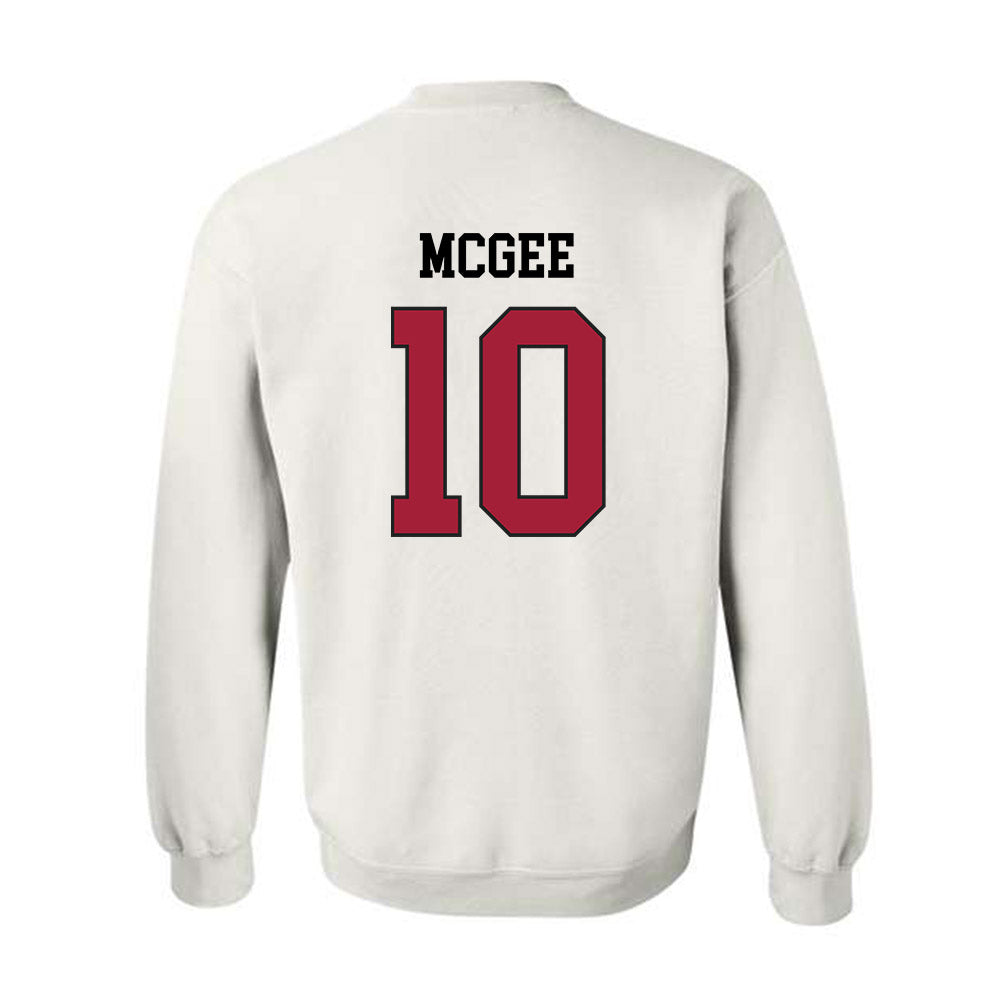 WSU - NCAA Football : Lance McGee - Sports Shersey Crewneck Sweatshirt-1