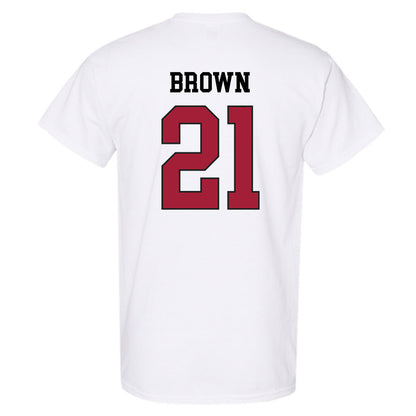 WSU - NCAA Football : Keith Brown - Sports Shersey T-Shirt-1