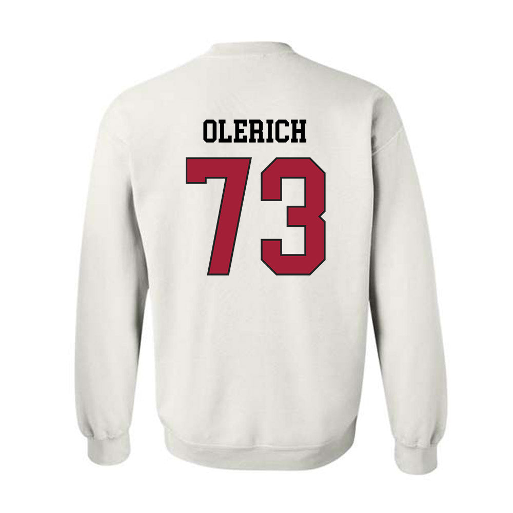 WSU - NCAA Football : AJ Olerich - Sports Shersey Crewneck Sweatshirt-1