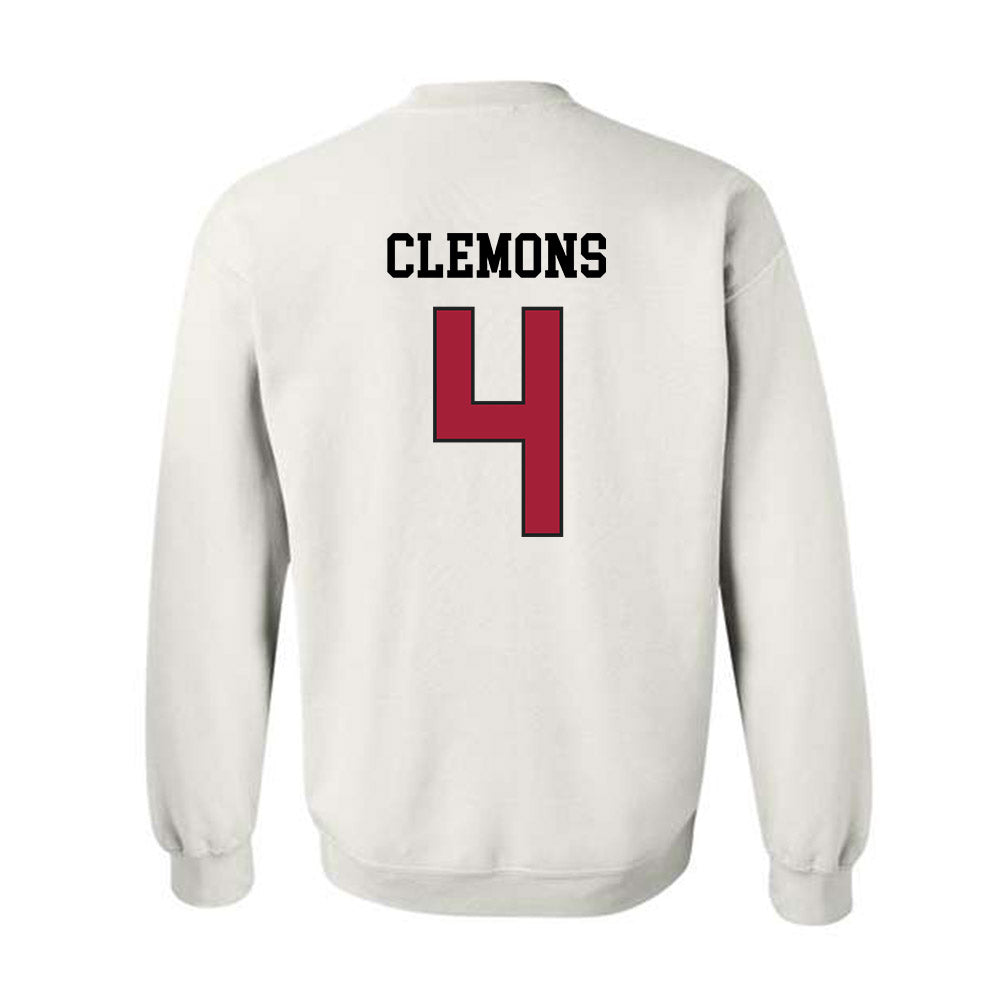 WSU - NCAA Football : Darrius Clemons - Sports Shersey Crewneck Sweatshirt-1