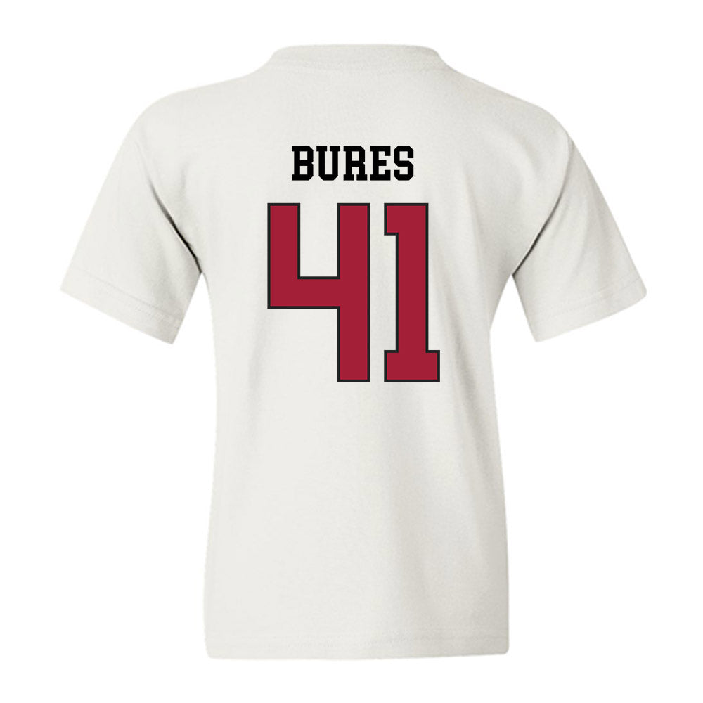 WSU - NCAA Football : Sean Bures - Sports Shersey Youth T-Shirt-1