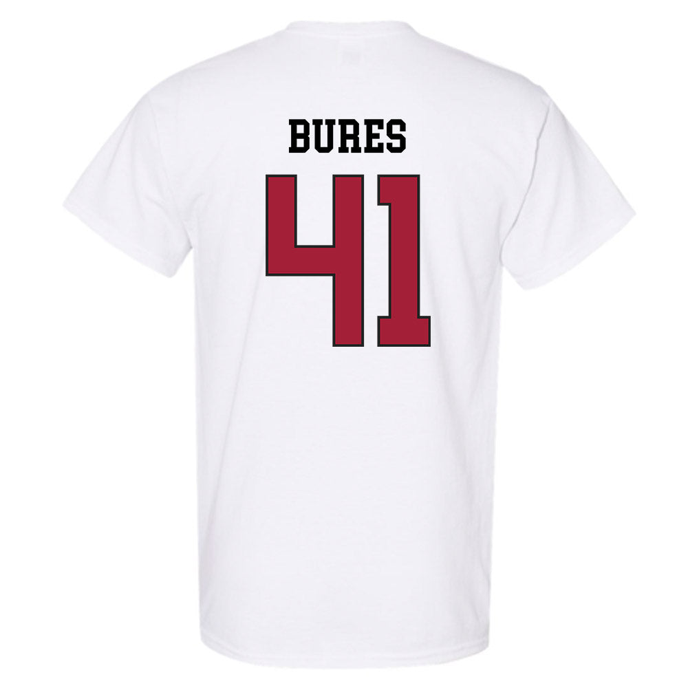 WSU - NCAA Football : Sean Bures - Sports Shersey T-Shirt-1