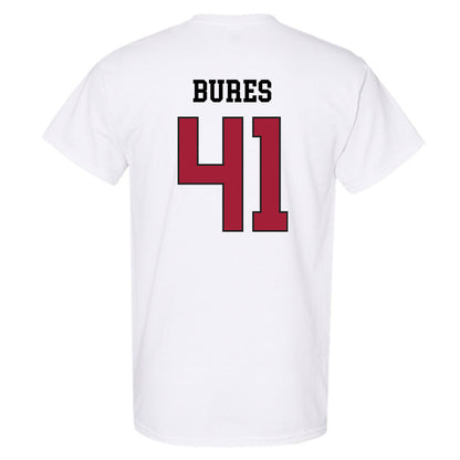 WSU - NCAA Football : Sean Bures - Sports Shersey T-Shirt-1