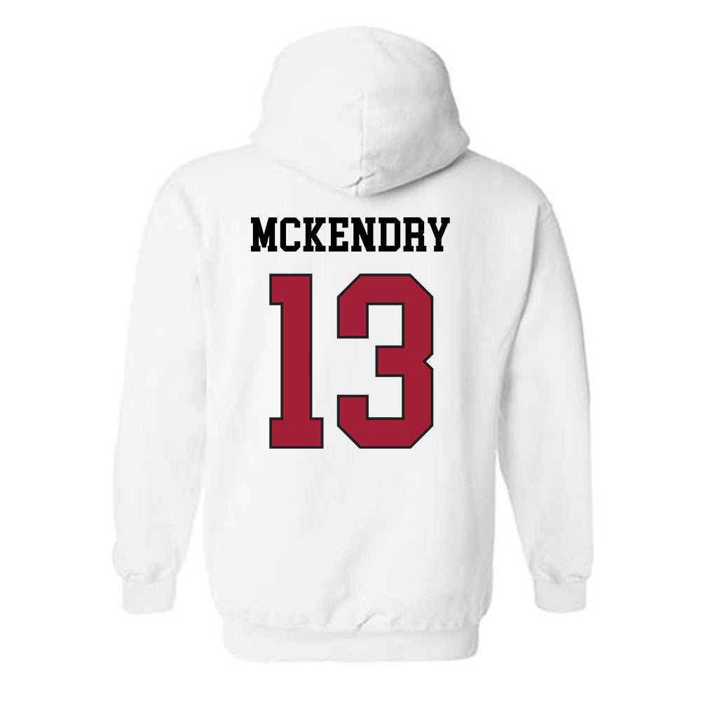 WSU - NCAA Football : Ryan McKendry - Sports Shersey Hooded Sweatshirt-1