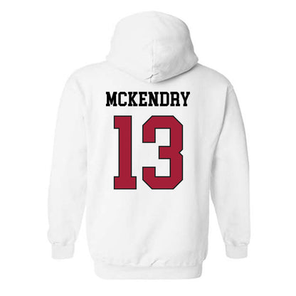 WSU - NCAA Football : Ryan McKendry - Sports Shersey Hooded Sweatshirt-1