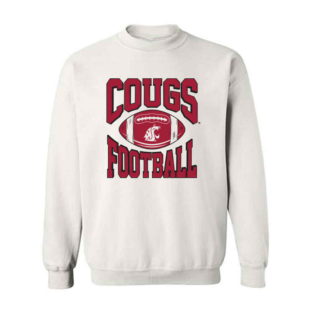 WSU - NCAA Football : Ryan Salcedo - Sports Shersey Crewneck Sweatshirt-0