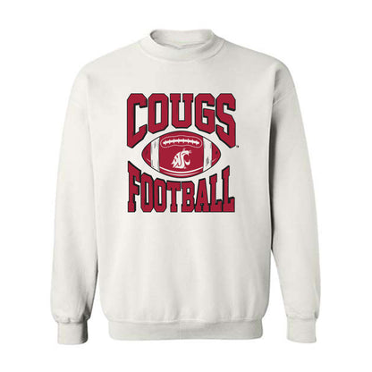 WSU - NCAA Football : Ryan Salcedo - Sports Shersey Crewneck Sweatshirt-0