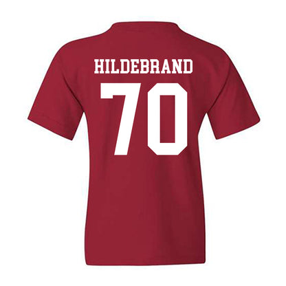 WSU - NCAA Football : Dylan Hildebrand - Sports Shersey Youth T-Shirt-1