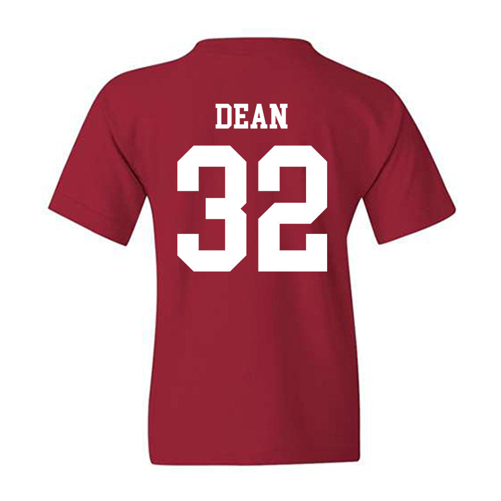 WSU - NCAA Football : Max Dean - Sports Shersey Youth T-Shirt-1