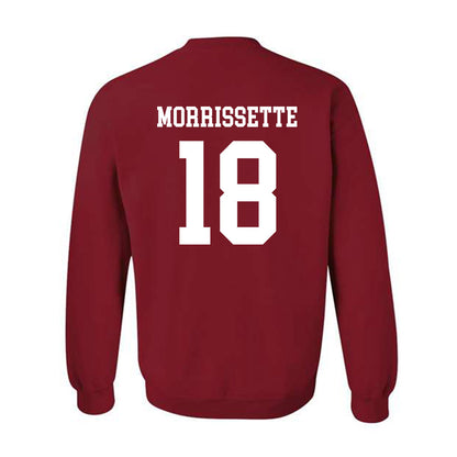 WSU - NCAA Football : Barry Morrissette - Sports Shersey Crewneck Sweatshirt-1