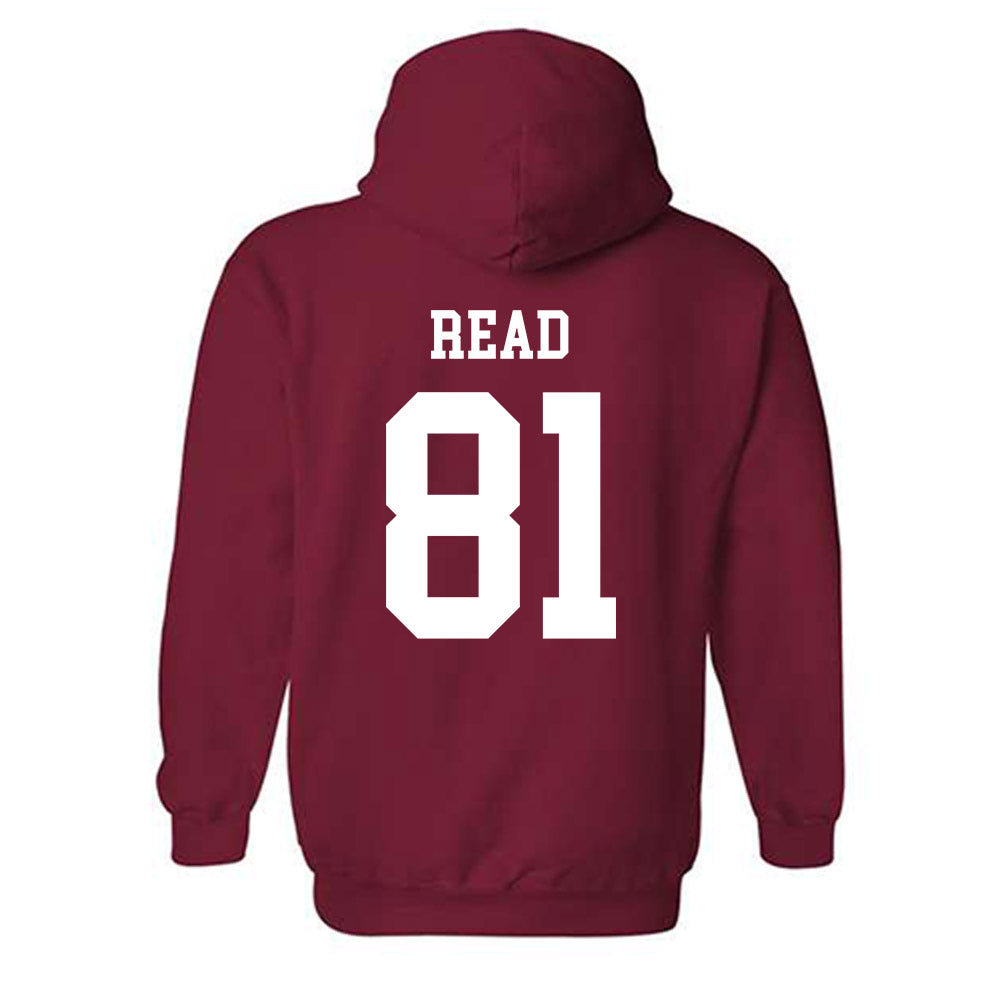 WSU - NCAA Football : Peyton Read - Sports Shersey Hooded Sweatshirt-1