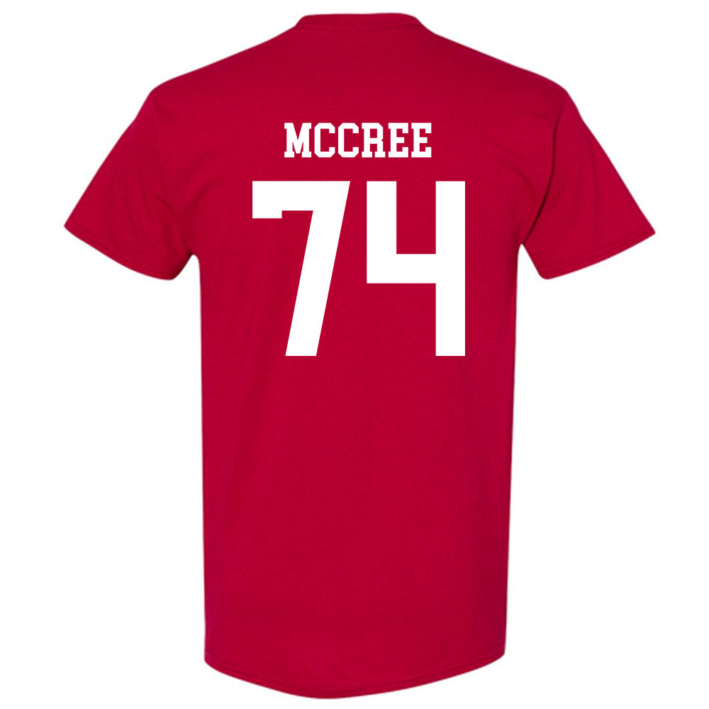 WSU - NCAA Football : Maximus McCree - Sports Shersey T-Shirt-1