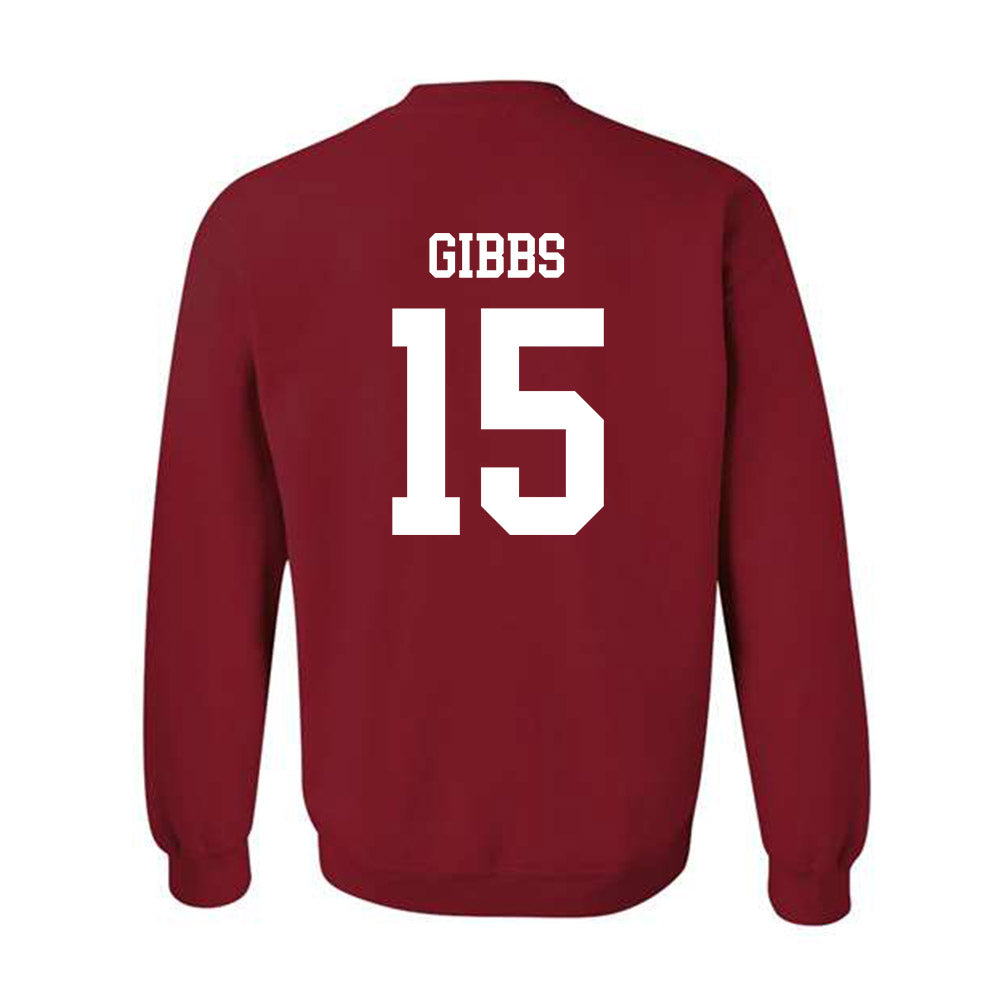 WSU - NCAA Football : Ishmael gibbs - Sports Shersey Crewneck Sweatshirt-1