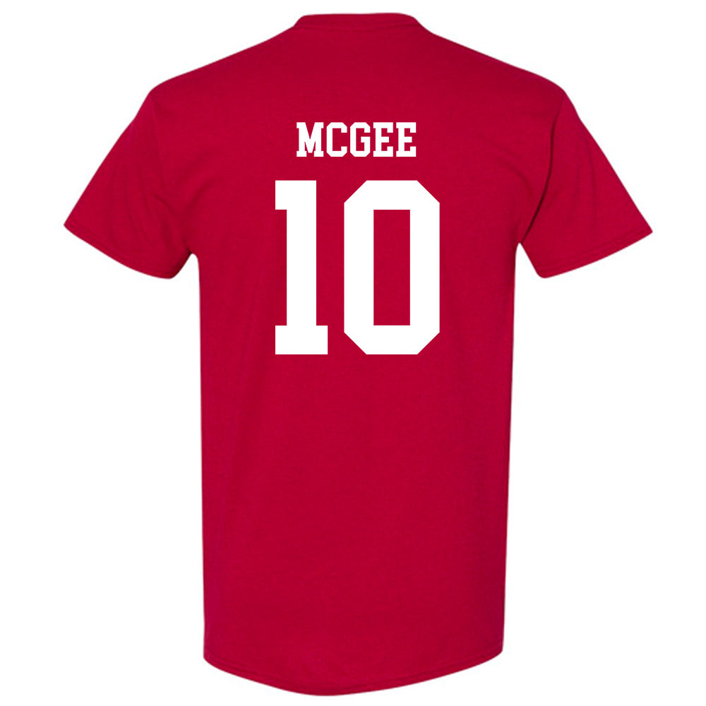 WSU - NCAA Football : Lance McGee - Sports Shersey T-Shirt-1