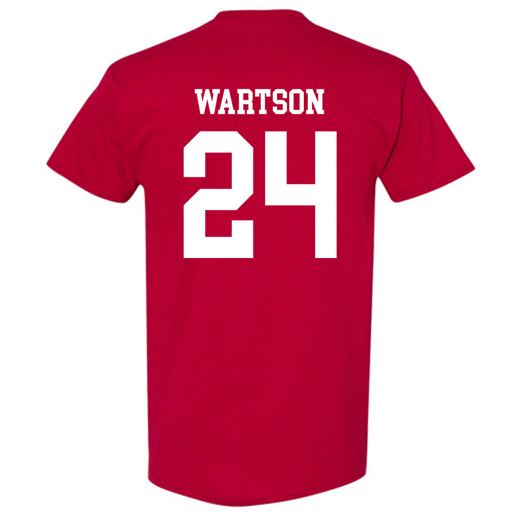 WSU - NCAA Football : Elmo Wartson - Sports Shersey T-Shirt-1