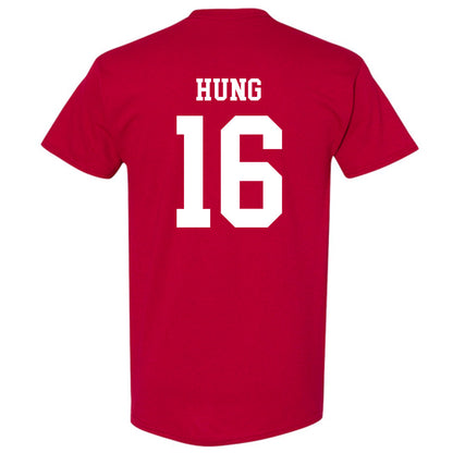WSU - NCAA Football : Isaiah Hung - Sports Shersey T-Shirt-1