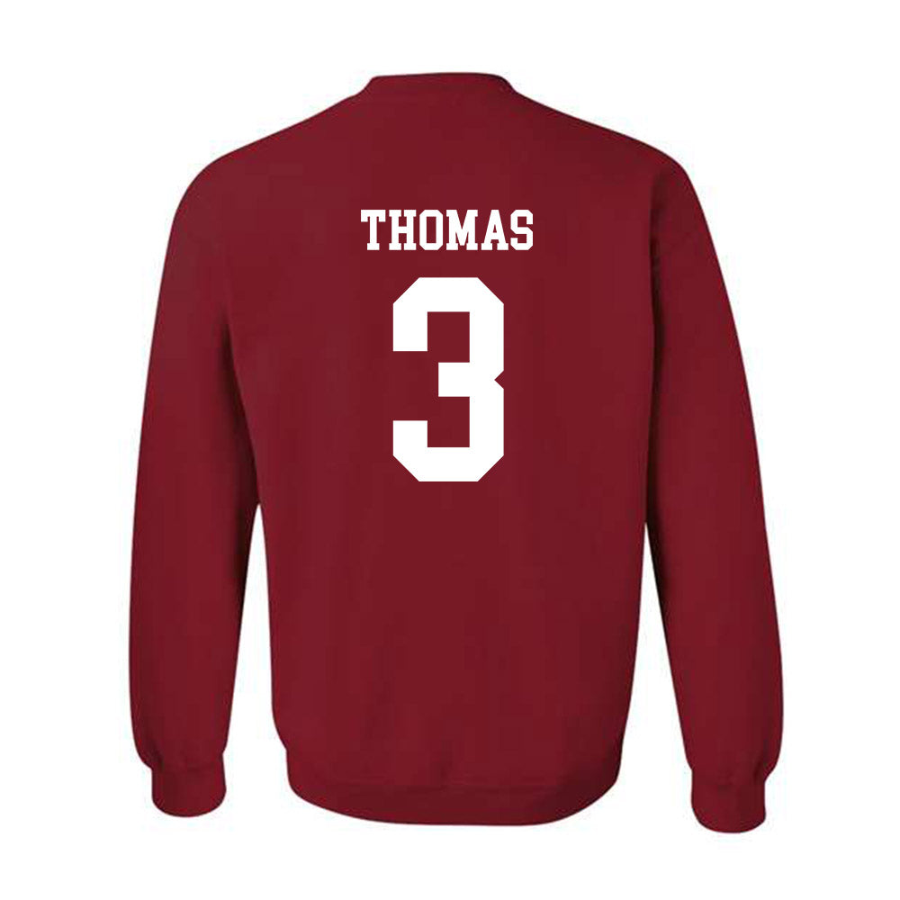 WSU - NCAA Football : Jaylen Thomas - Sports Shersey Crewneck Sweatshirt-1