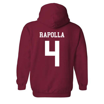 WSU - NCAA Football : Kai Rapolla - Sports Shersey Hooded Sweatshirt-1