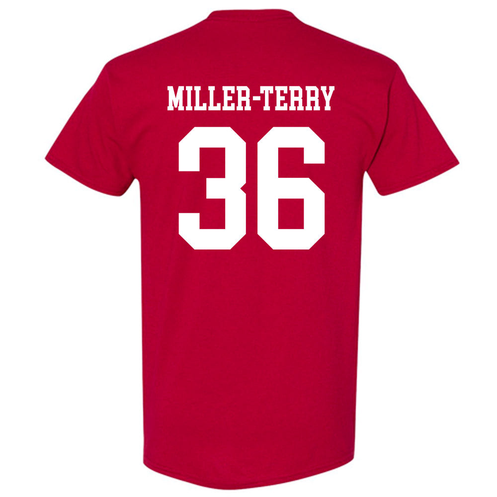 WSU - NCAA Football : Kenny Miller-Terry - Sports Shersey T-Shirt-1