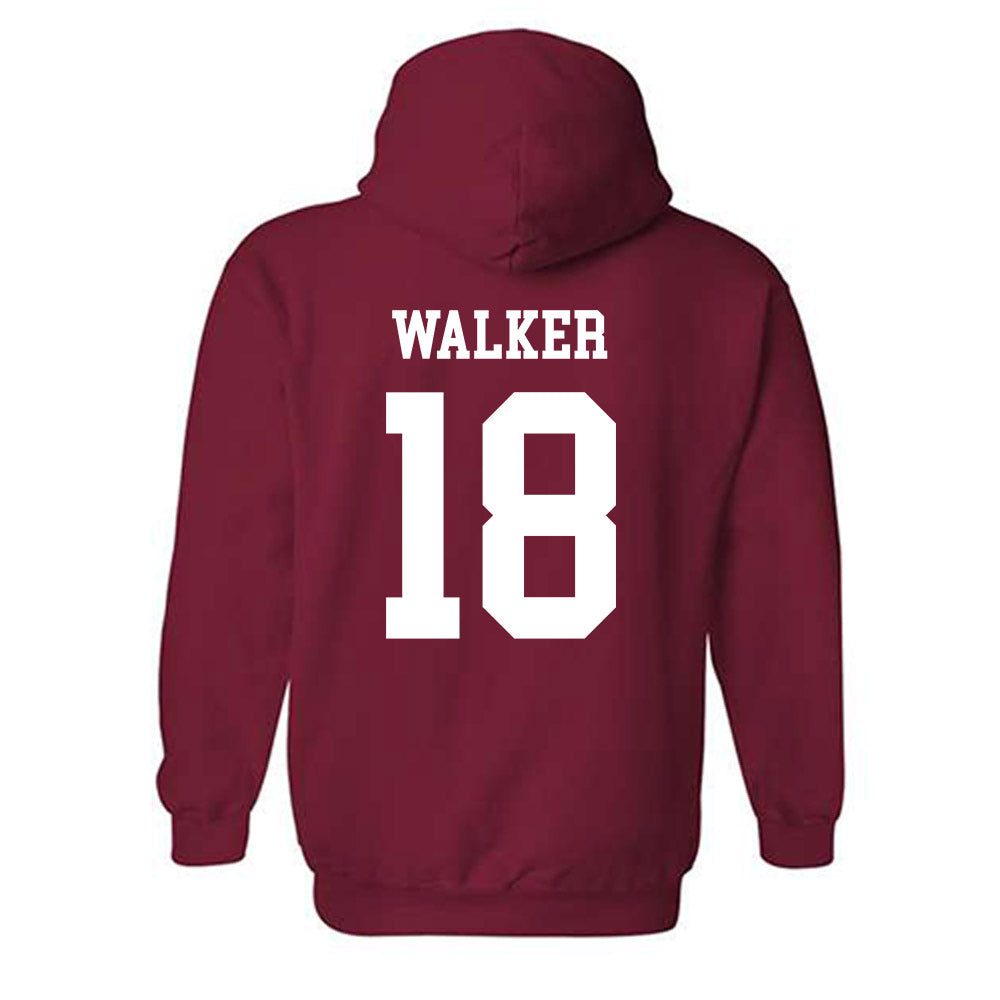 WSU - NCAA Football : Jevon Walker - Sports Shersey Hooded Sweatshirt-1