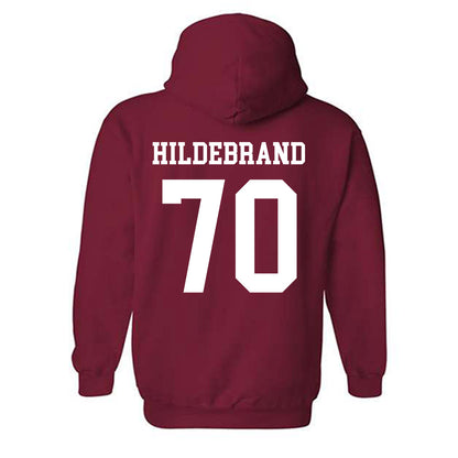 WSU - NCAA Football : Dylan Hildebrand - Sports Shersey Hooded Sweatshirt-1