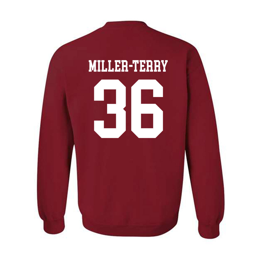 WSU - NCAA Football : Kenny Miller-Terry - Sports Shersey Crewneck Sweatshirt-1