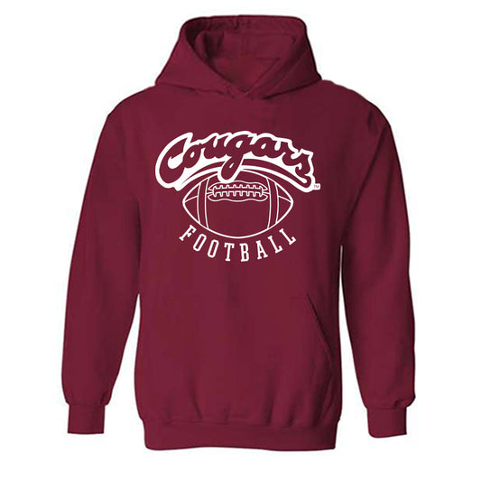 WSU - NCAA Football : Branden Ganashamoorthy - Sports Shersey Hooded Sweatshirt-0