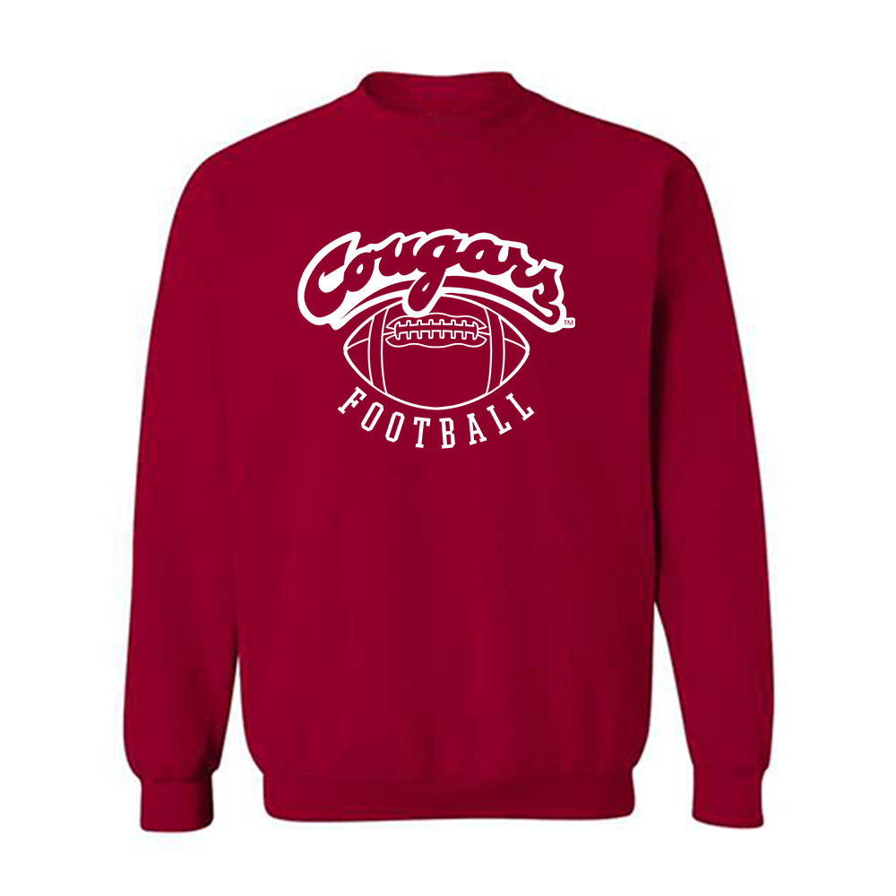 WSU - NCAA Football : Michael Hughes - Sports Shersey Crewneck Sweatshirt-0