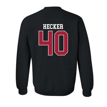 WSU - NCAA Baseball : Joey Hecker - Sports Shersey Crewneck Sweatshirt-1