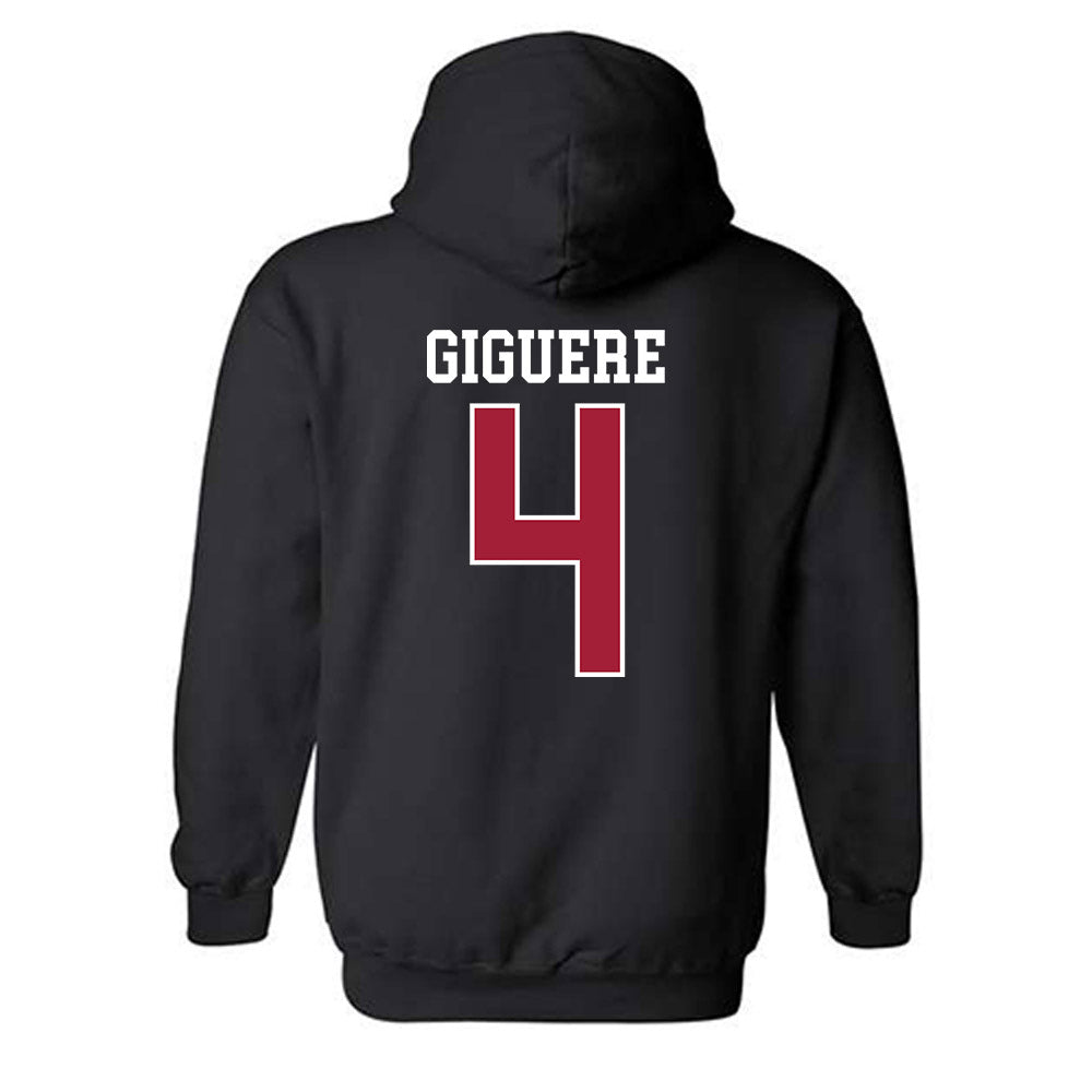 WSU - NCAA Baseball : Alexandre Giguere - Sports Shersey Hooded Sweatshirt-1