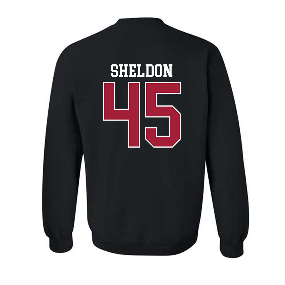 WSU - NCAA Baseball : Austin Sheldon - Sports Shersey Crewneck Sweatshirt-1