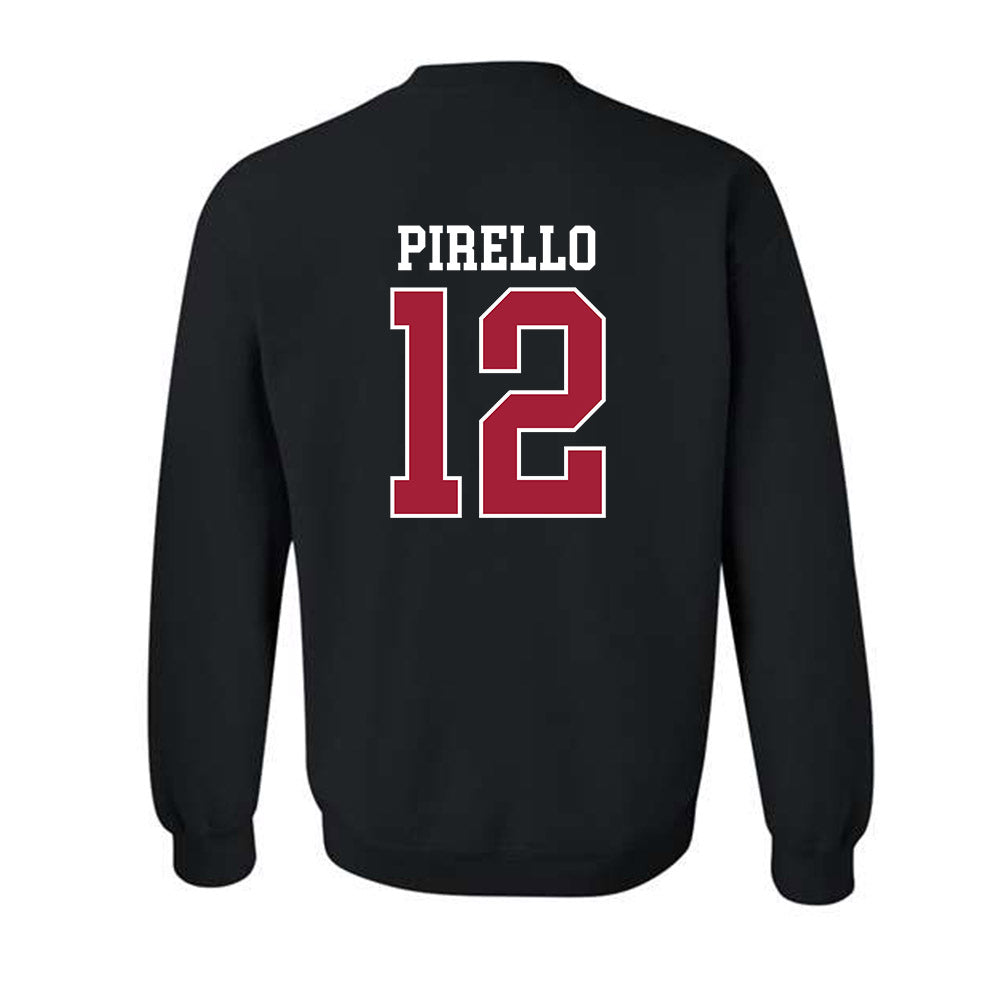 WSU - NCAA Baseball : Mason Pirello - Sports Shersey Crewneck Sweatshirt-1