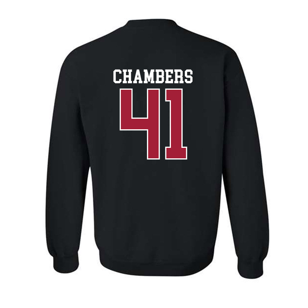 WSU - NCAA Baseball : Bryce Chambers - Sports Shersey Crewneck Sweatshirt-1