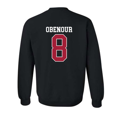WSU - NCAA Baseball : Ollie Obenour - Sports Shersey Crewneck Sweatshirt-1