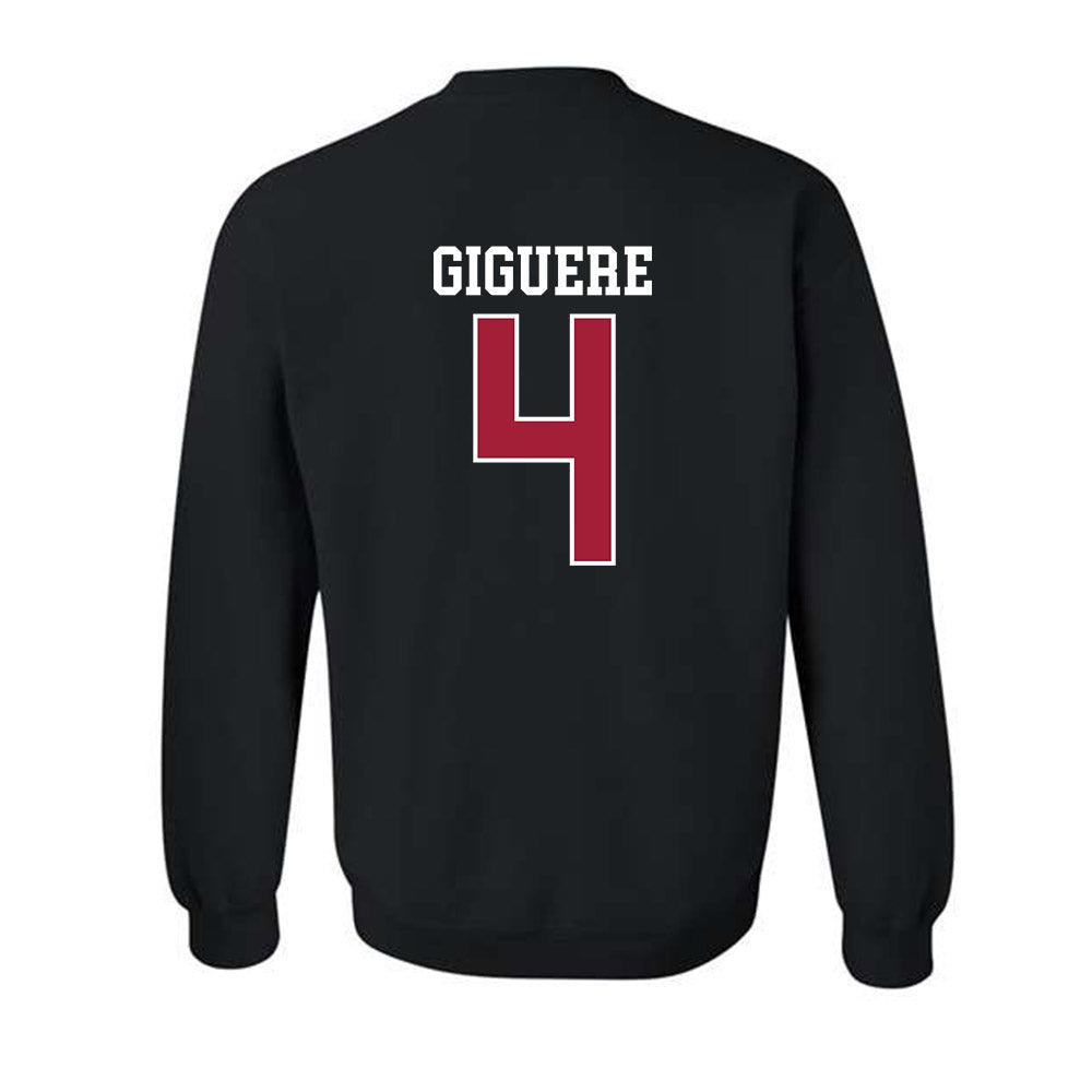 WSU - NCAA Baseball : Alexandre Giguere - Sports Shersey Crewneck Sweatshirt-1