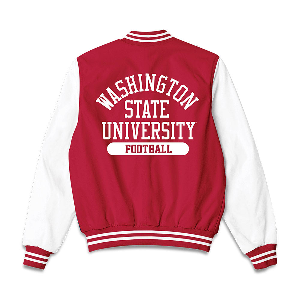 WSU - NCAA Football : Chris Perry II - Bomber Jacket-1