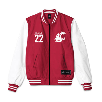 WSU - NCAA Women's Soccer : Maycen Slater - Bomber Jacket-0