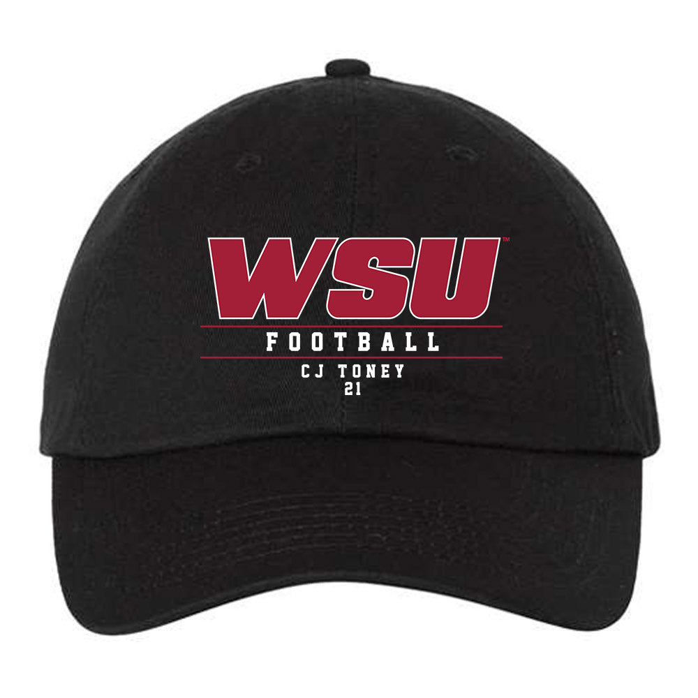 WSU - NCAA Football : CJ Toney - Dad Hat-0