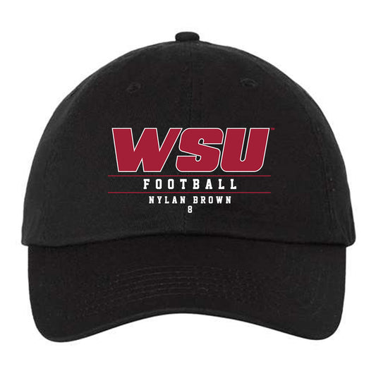 WSU - NCAA Football : Nylan Brown - Dad Hat-0