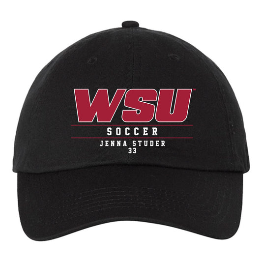 WSU - NCAA Women's Soccer : Jenna Studer - Dad Hat