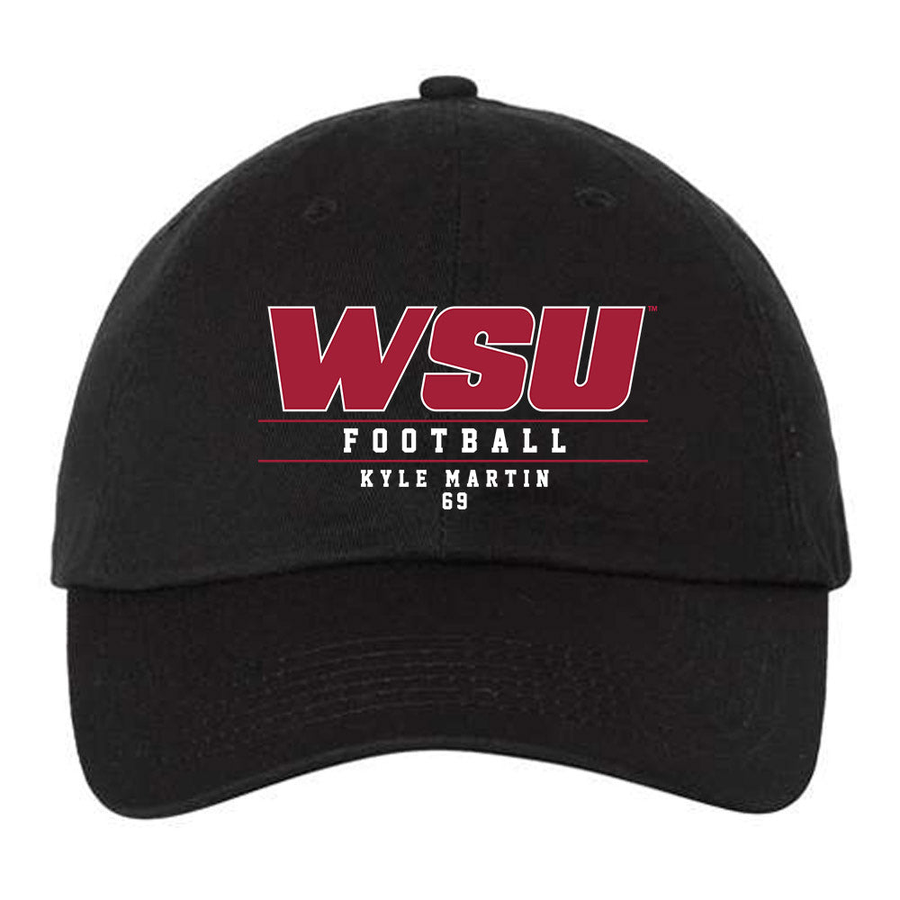 WSU - NCAA Football : Kyle Martin - Dad Hat-0