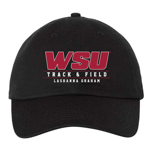 WSU - NCAA Women's Track & Field : Lashanna Graham - Dad Hat-0
